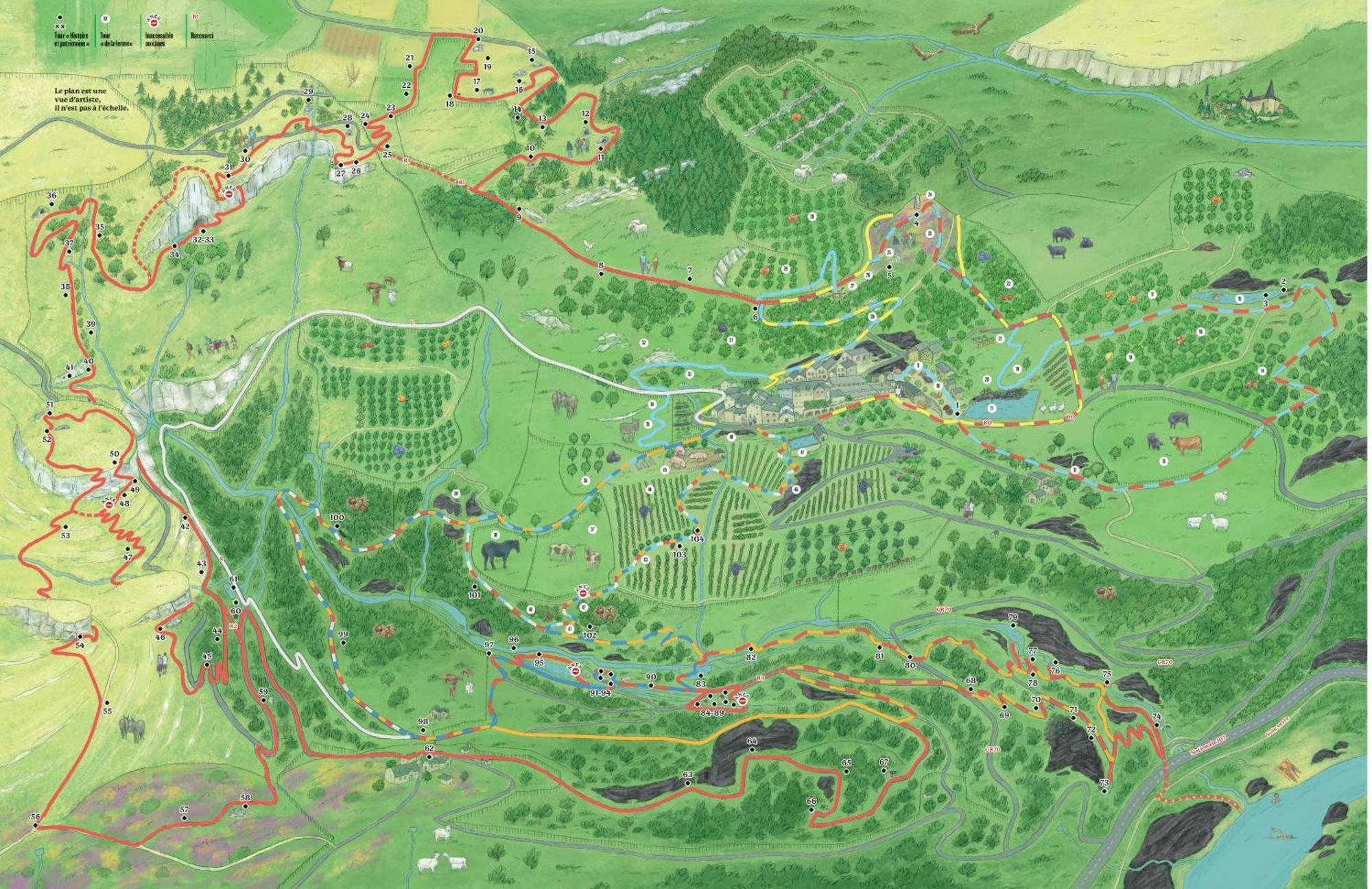 ホテル La Ferme Des Cevennes Florac エクステリア 写真
